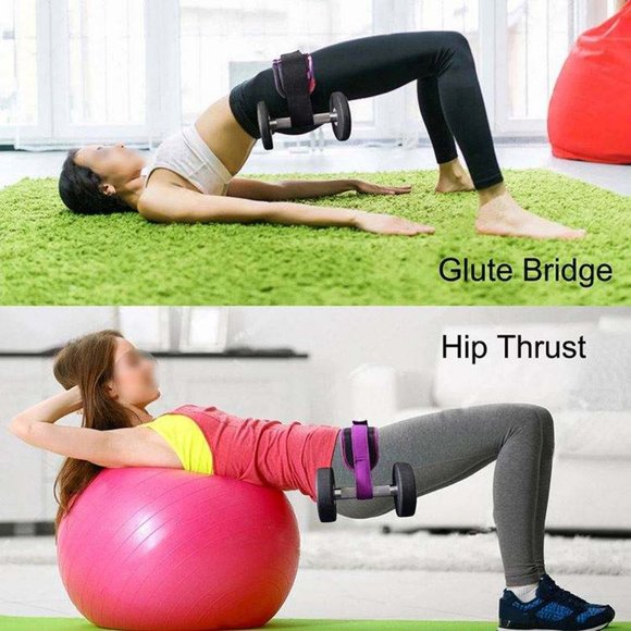 Hip Weight Thrust Belt & Yoga Sticks Stretching Tool Combo Pack main image 9
